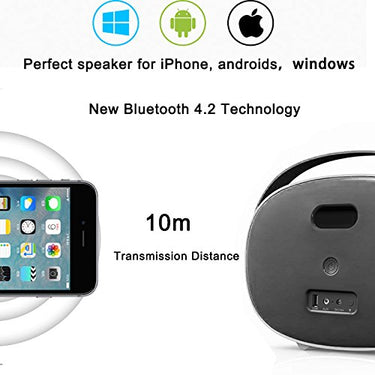 W-King Urban chill T8 Outdoor Traveler Bluetooth Speaker