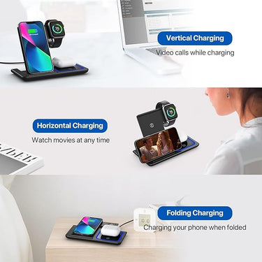 3 IN 1 FAST WIRELESS CHARGER