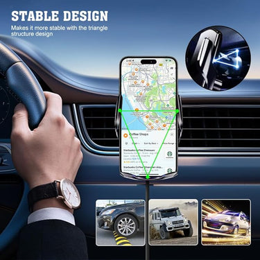 WIRELESS FAST CHARGING 15W CAR CHARGER