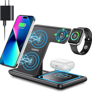 3 IN 1 FAST WIRELESS CHARGER