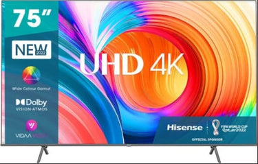 Hisense 75 – Inch 4K UHD Smart VIDAA TV