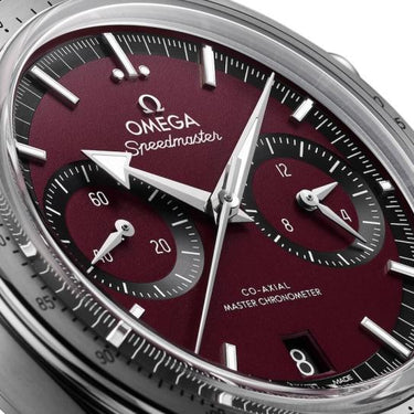 OMEGA SPEEDMASTER 57 CO-AXIAL CHRONOMETER STEEL WATCH