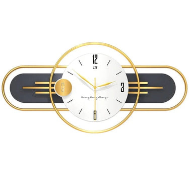 SINGLE SIDED METAL POINTER SILENT WALL CLOCK