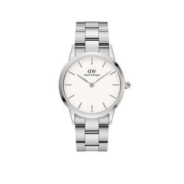 DW ICONIC LINK 36 SILVER WHITE WATCH