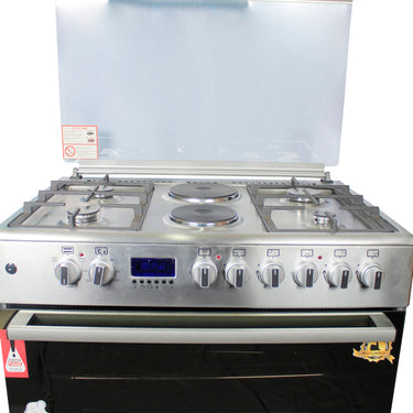 BLUEFLAME GAS AND ELECTRIC COOKER (6 BURNERS)