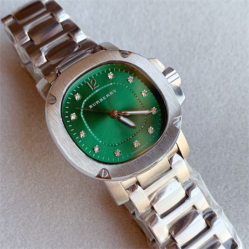 Burberry cheap watch green