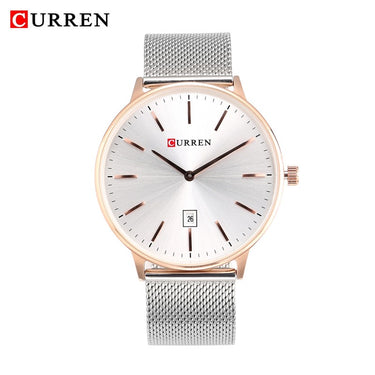 CURREN M.8302 SILVER WRIST WATCH